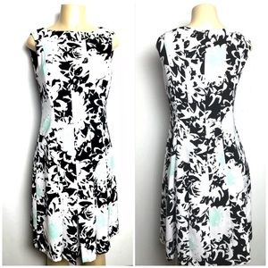 Jones New York Dress Size 6 Floral Sleeveless